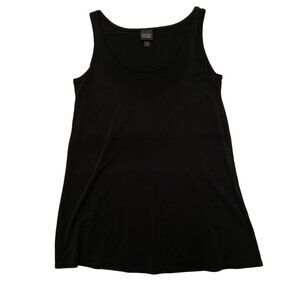 Eileen Fisher Silk Scoop Neck Tank Top Basic Lightweight Capsule